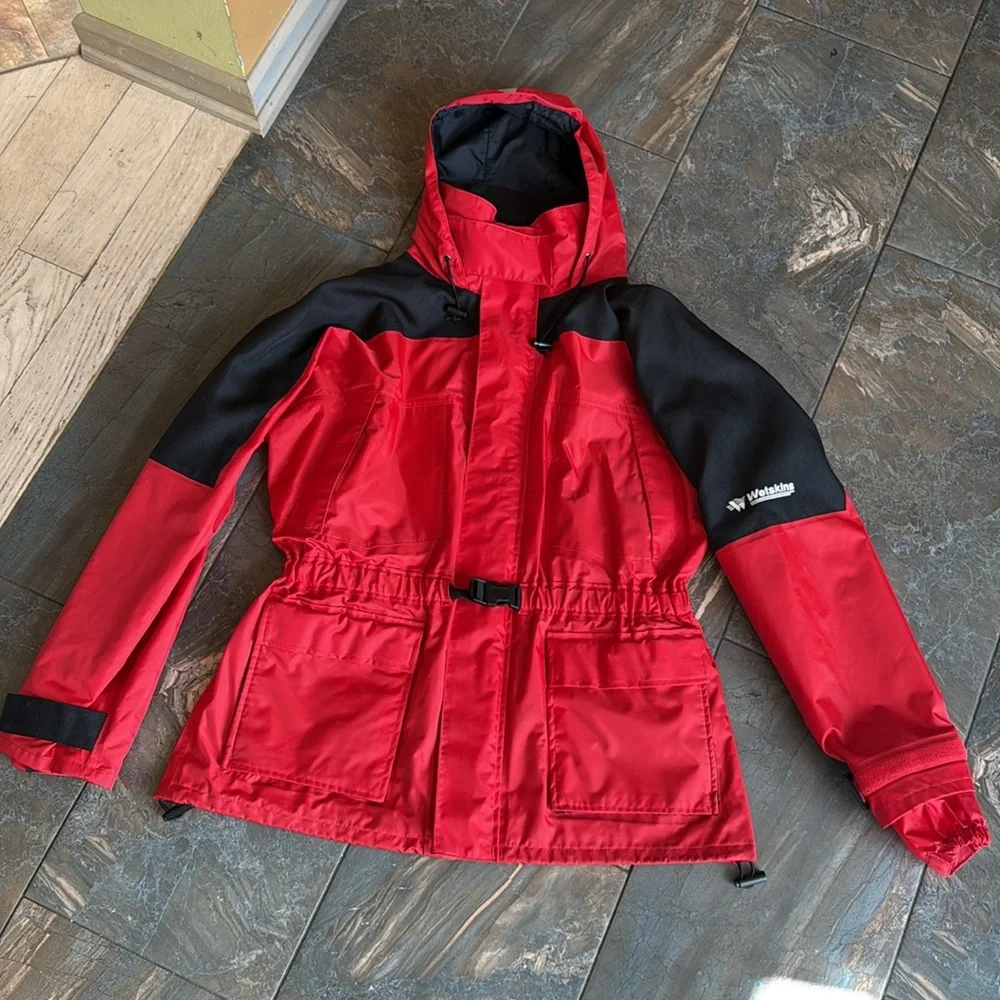 Wetskins
Dockside Rain Coat Red size M - Picture 2 of 12